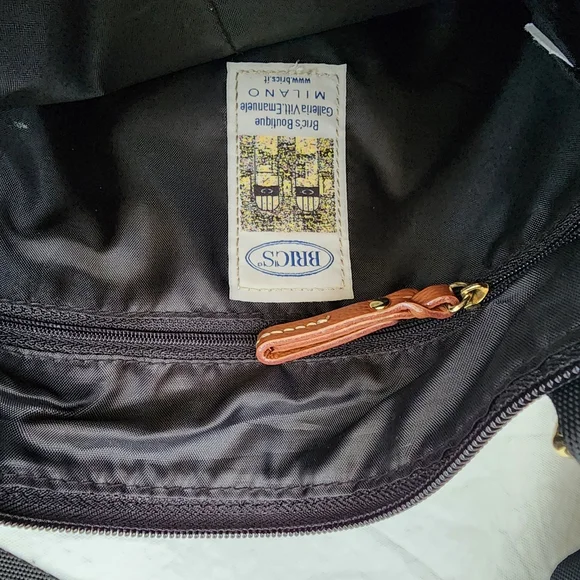 Bric's Nylon Crossbody Bag Black - Picture 4 of 8